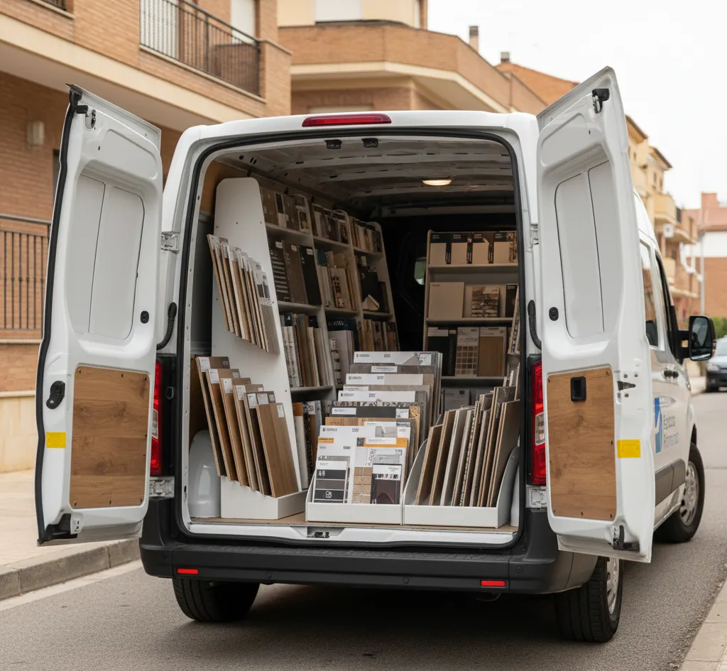 Showroom móvil de Reformas Martorell